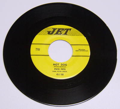 45rpm/ HOT DOG - PICO PETE - CHICKEN LITTLE / 50s,ロカビリー,FIFTIES,JET, re MA REPRO