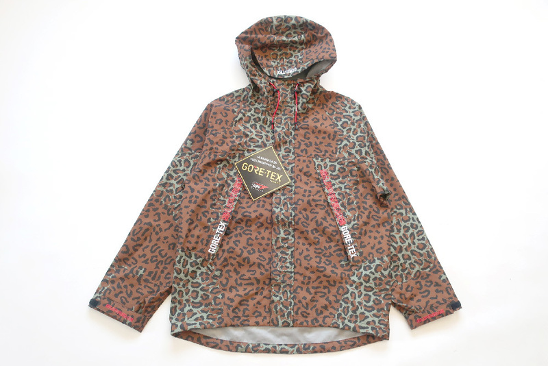 Lサイズ！新作19Supreme GORE-TEX Taped Seam Jacketシュプリームテープシームジャケット leopard