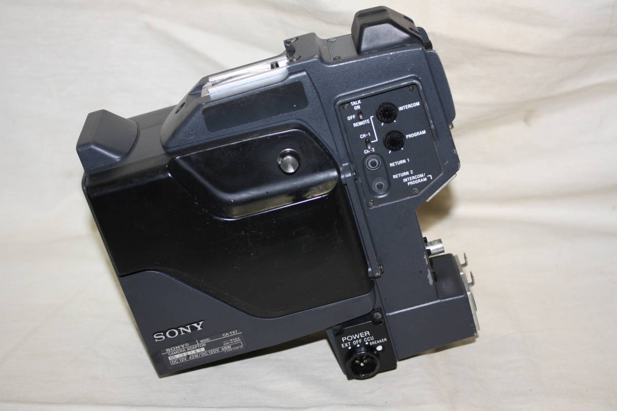 SONY　CA-TX7/P　トライアックスカメラアダプター　DXC-D30／D35／D30WS／D35WS/637等用　(検索:HDカメラ/CCU-TX7)
