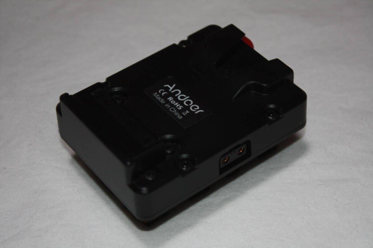 Andoer　WY-VL-F　美品　バッテリー変換プレート　(検索：ビデオカメラ、PXW-、PMW-EX1R、HXR-、HVR-、FDR-、Panasonic、AG-AC、AJ-PX）