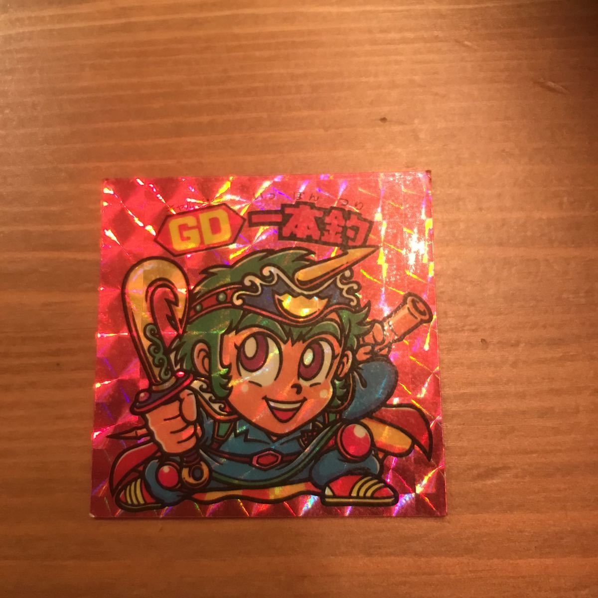 大人気のビックリマンシール キラキラ レア物カード GDギャルジャー一本釣り