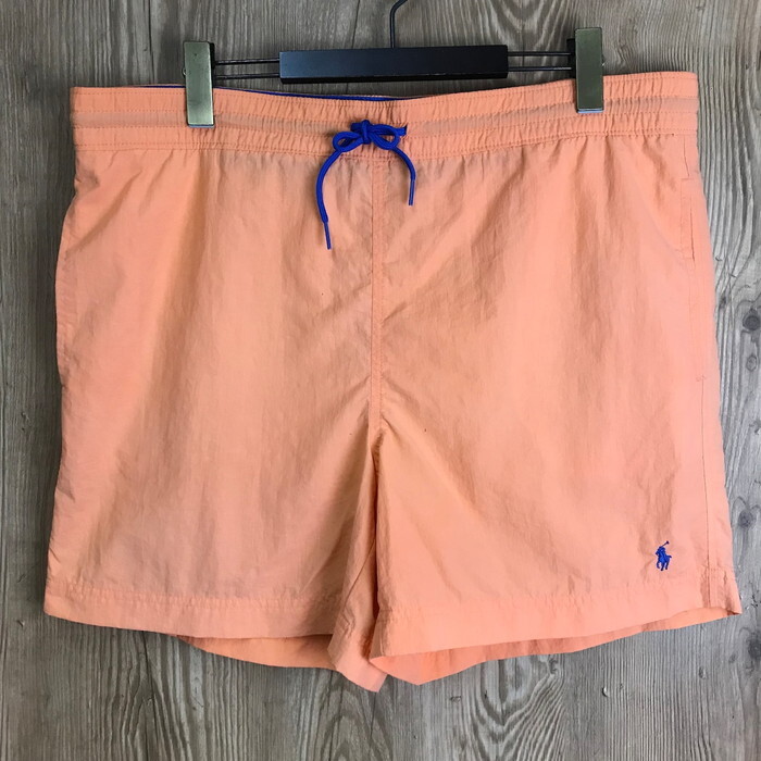 Polo by Ralph Lauren ポロ ラルフローレン スイムショーツ ショートパンツ サイズ メンズ S オレンジ 古着 s24072767