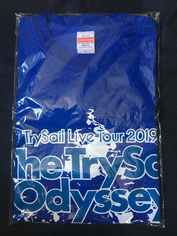 【新品未開封】TrySail ツアーTシャツ 幕張公演限定ブルー