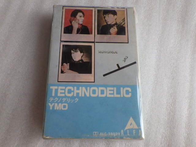  YMO　テクノデリック　イエローマジックオーケストラ 細野晴臣 高橋幸宏 坂本龍一　カセットテープ　z080601
