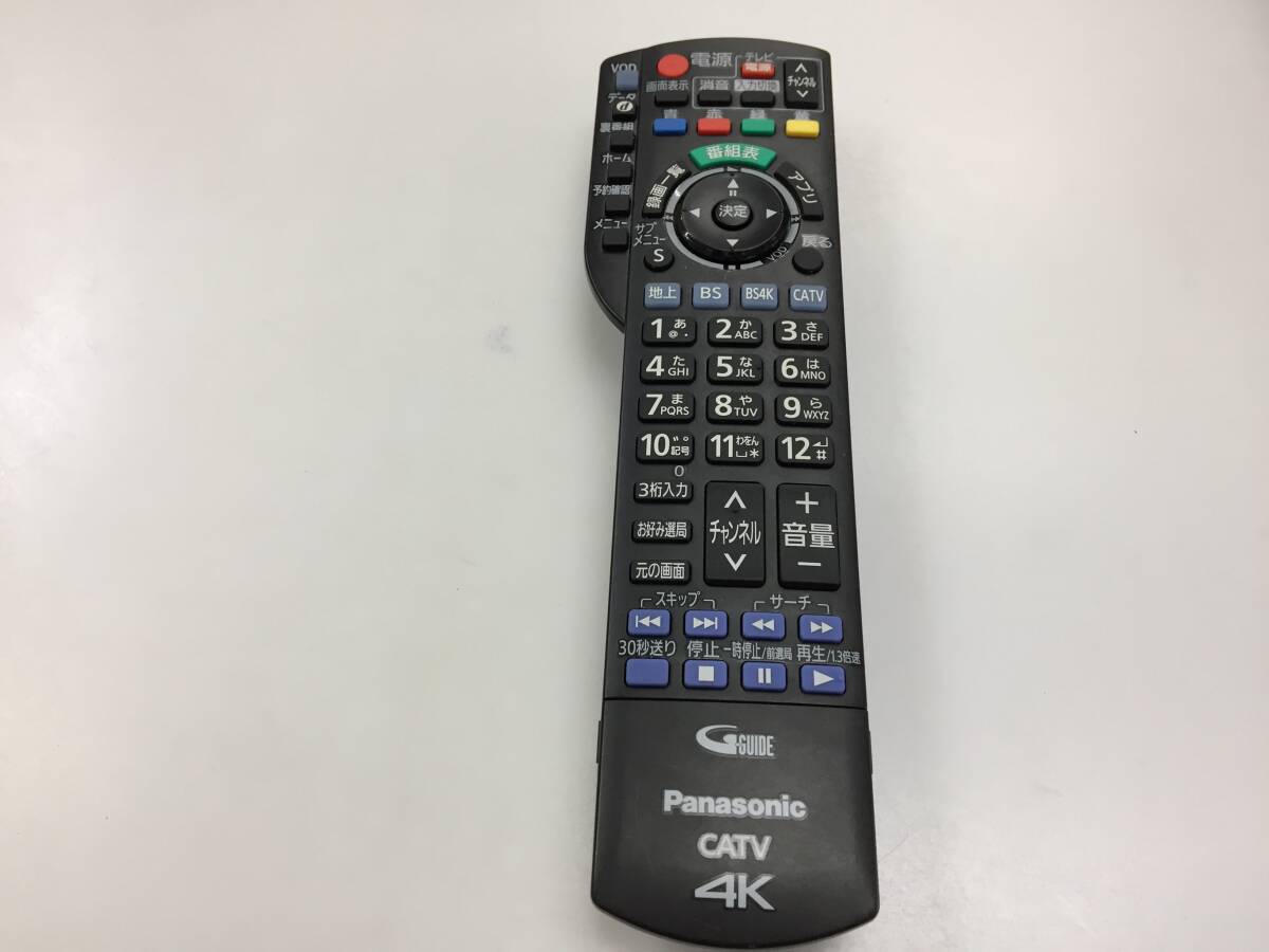 Panasonic CATVリモコンN2QAYB001227 中古品K462