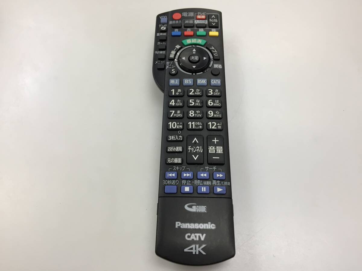 Panasonic CATVリモコンN2QAYB001227 中古品K465