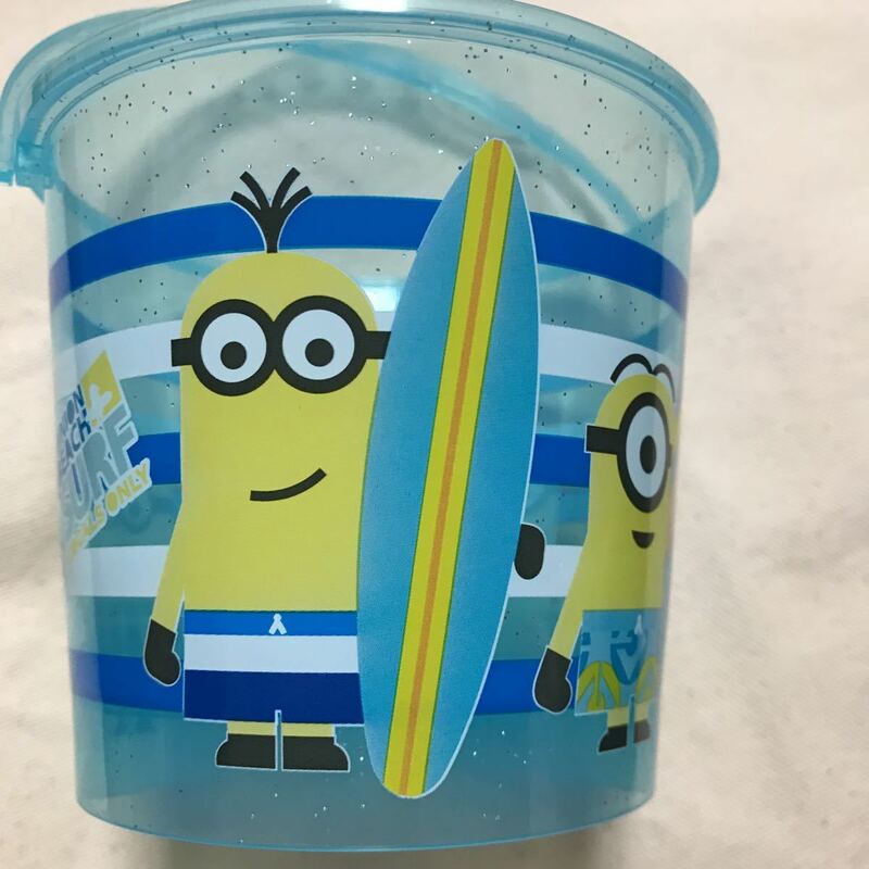 ☆ USJ限定 ミニオン プラスチック バケツ スーベニア MINION ユニバーサルスタジオジャパン