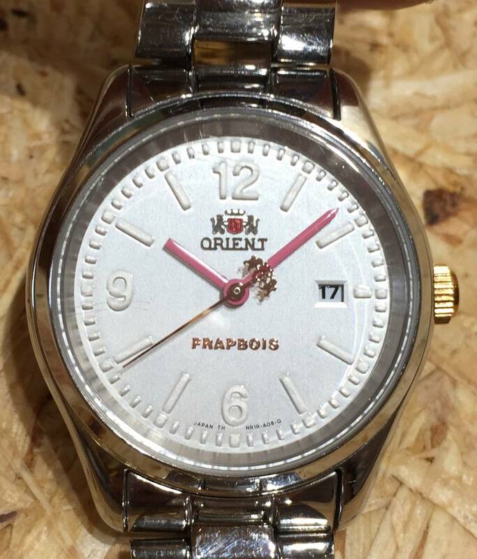FRAPBOIS ORIENT 腕時計 自動巻 コラボ 別注 限定 オリエント オートマチック DUO WV0361NR