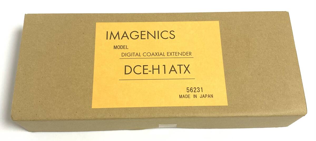 ★新品/未開封品★ IMAGENICS イメージニクス HDMI(DVI) 信号同軸延長器 送信器 送信機 DCE-H1ATX I240805