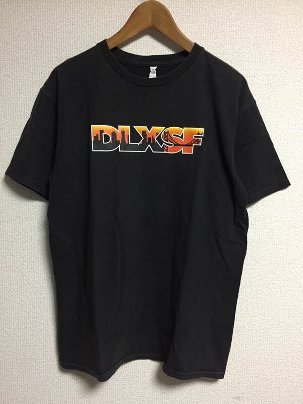DLXSF Tシャツ 黒 ブラック M skateboard スケートボード