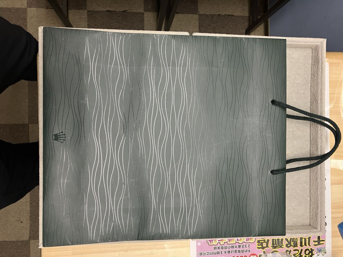 ROLEX紙袋B 34×40 ショップ袋　紙袋　80サイズ