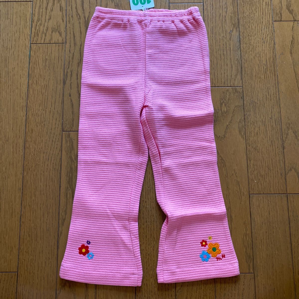 SALE　即決　新品　ミキハウス　コットンパンツ　100 MIKIHOUSE やわらか　女の子　スウェットパンツ