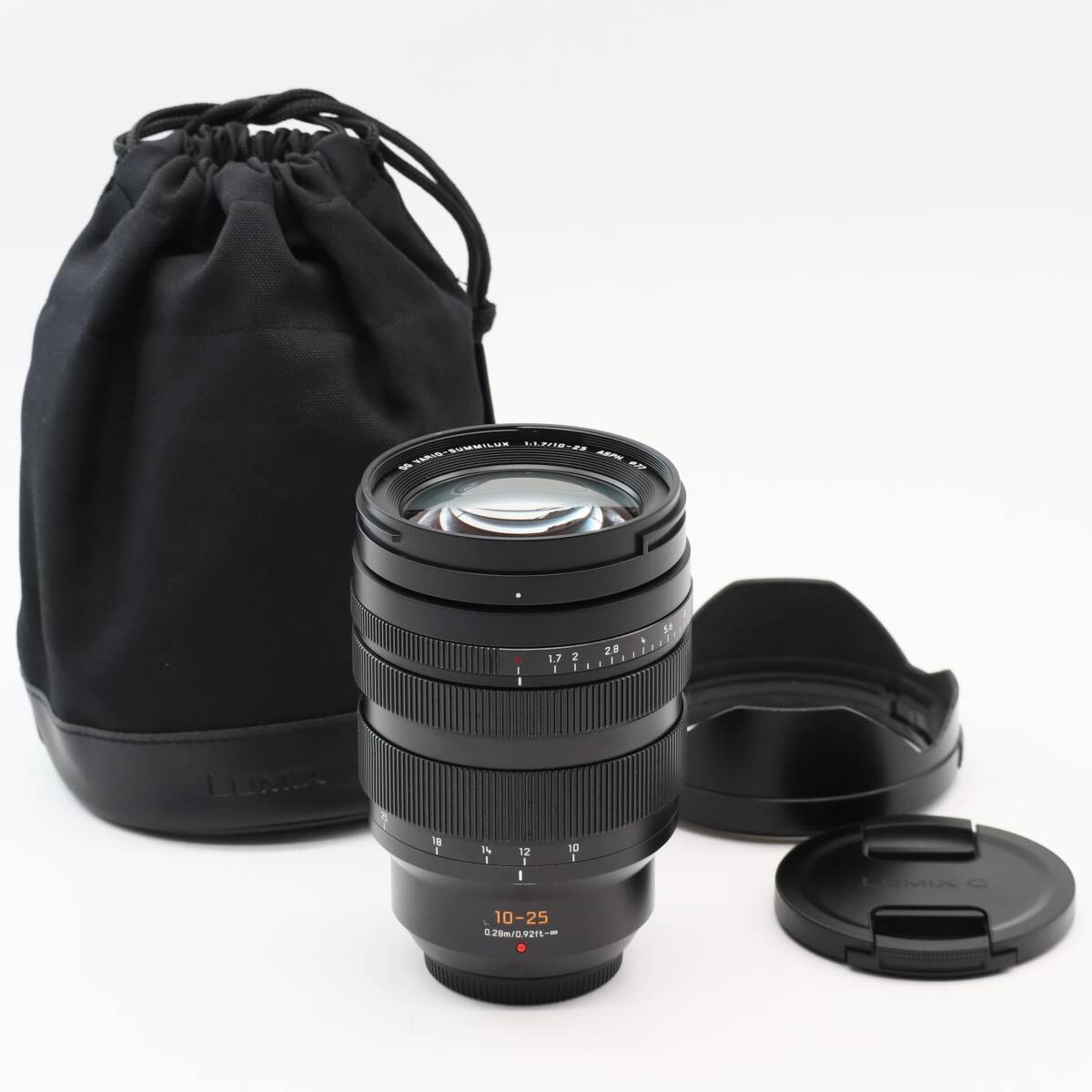 #b1281【外観美品】 Panasonic パナソニック LEICA DG VARIO-SUMMILUX 10-25mm F1.7 ASPH.