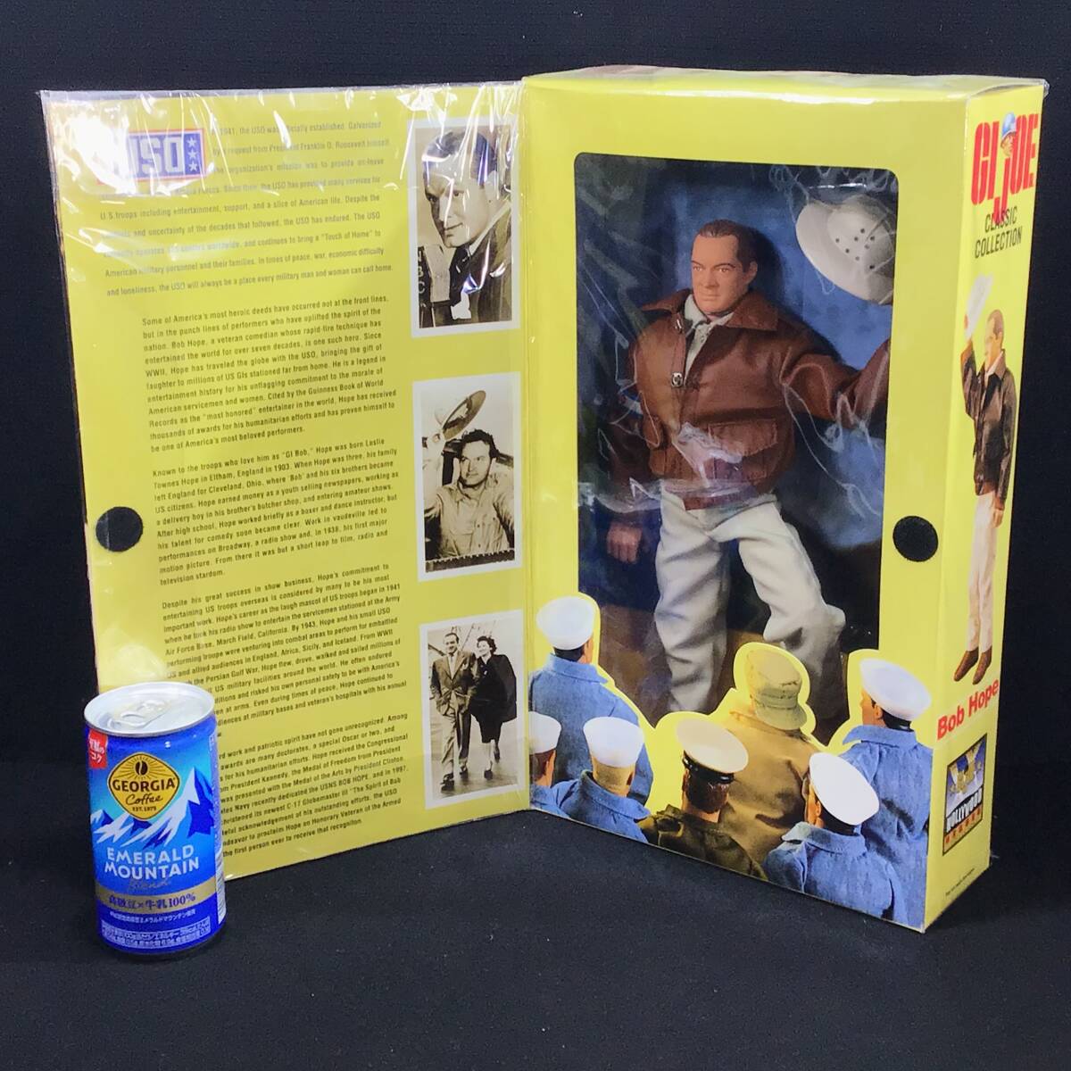 【未開封・未使用品】GI JOE CLASSIC COLLECTION Bob Hope、GI ジョー フィギュア アメリカ ハリウッド ヒーロー ボブ・ホープ、並行輸入品