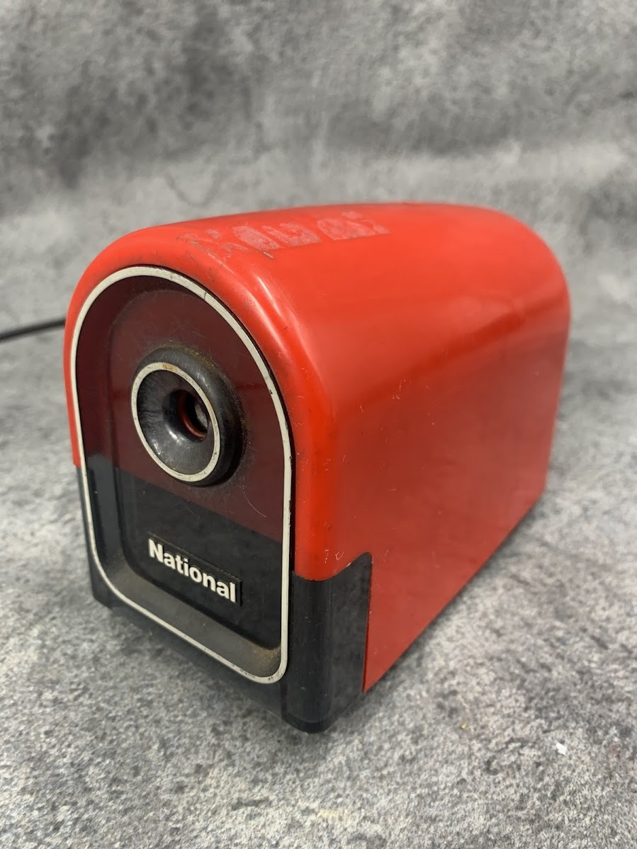 【 National 電動鉛筆削り KP-50 】ナショナル 鉛筆削り レトロ 文房具 動作未確認