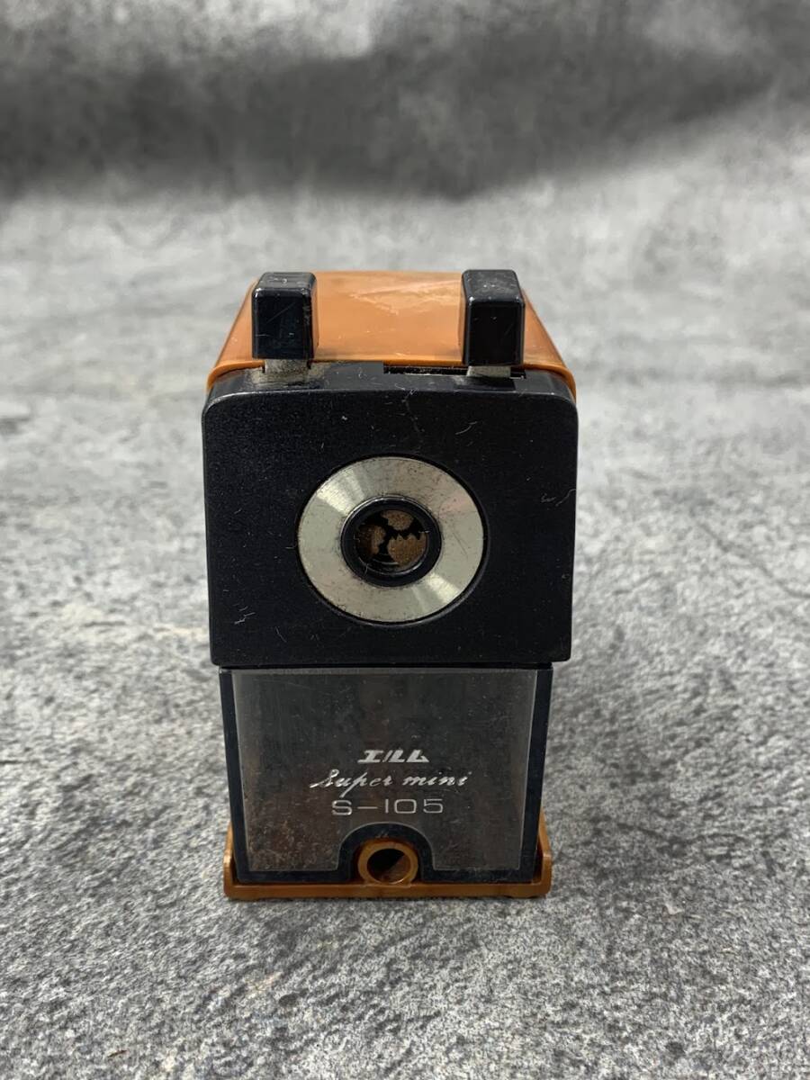 【 昭和レトロ エルム 鉛筆削り器 スーパーミニ S-105 】文房具 エンピツ ケズリ