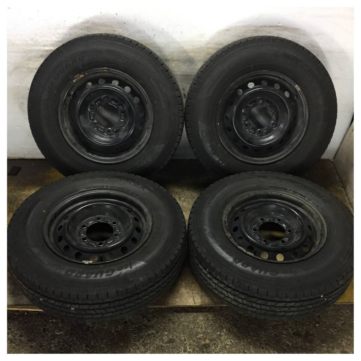 3 TOYO GARIT GIZ 175/65R14 2020年製 イボ付 アクア ポルテ パッソ ヴィッツ スペイド ノート フィット ハスラー ソリオ 等 *8060