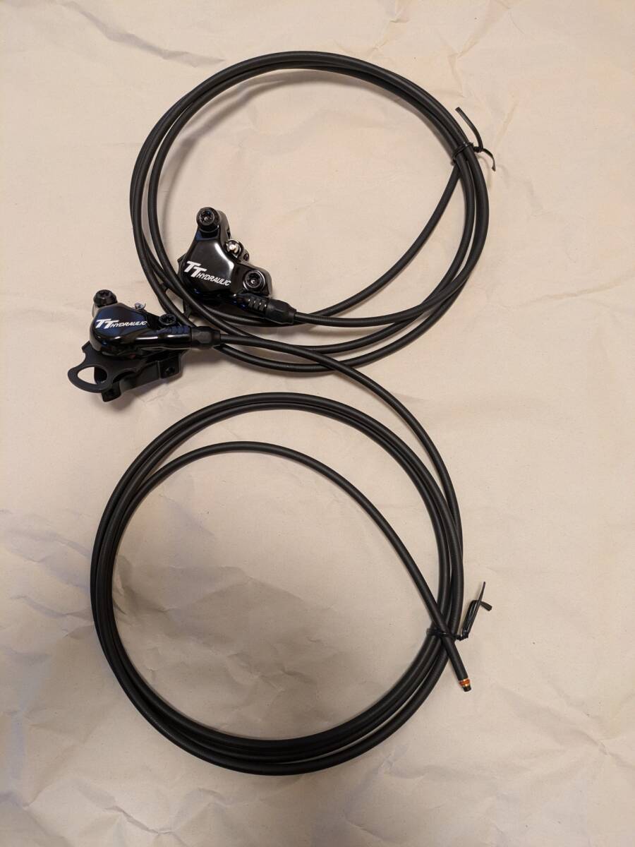 TRP TT Hydraulic HD-T910 ブレーキキャリパー＆ホース 1900ｍｍ 前後セット