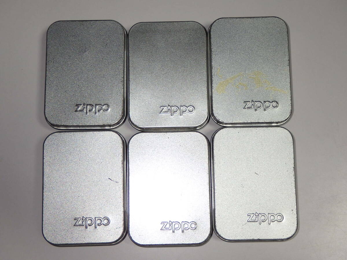 ★ Zippo 金属ケース 6個セット 中古品 F592