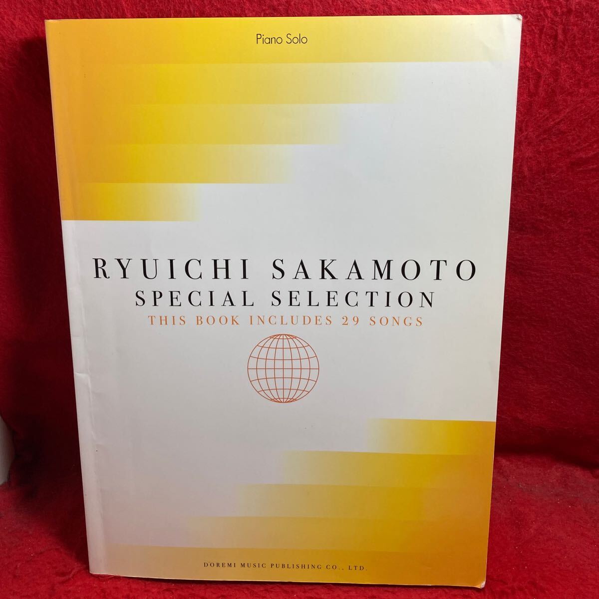▼坂本龍一 Ryuichi Sakamoto Special Selection スペシャル セレクション PIANO SOLO ピアノ ソロ 楽譜 Rain/Aqua/TANGO/全29曲掲載
