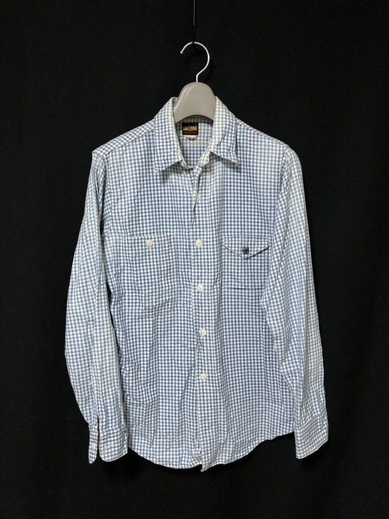 50s 復刻■BIG YANK ビッグヤンク　ガチャポケ　長袖シャツ 　日本製　ヴィンテージ