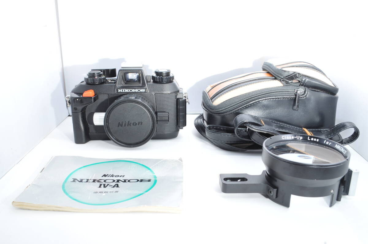 〓レンズ　close up lens付〓ニコノス Nikon NIKONOS IV-A 