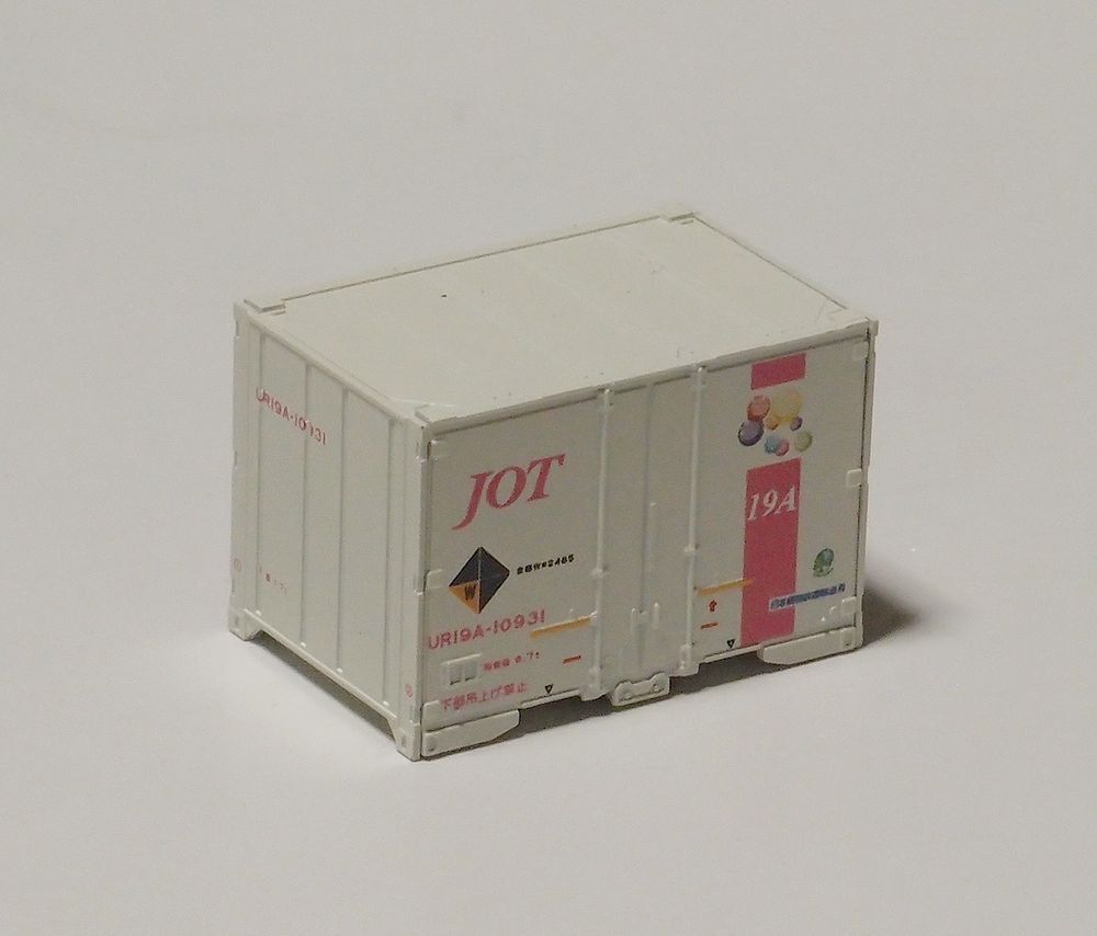 KATO UR19Aコンテナ JOT 日本石油輸送・ピンク帯 1個 23-572 UR19Aコンテナ(日本石油輸送・ピンク帯)5個入 ばらし