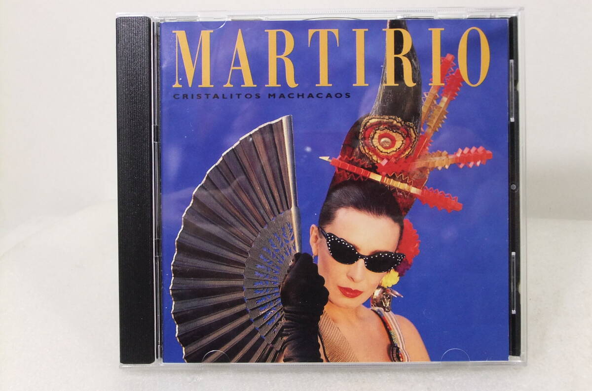 CD「MARTIRIO/CRISTALITOS MACHACAOS(クリスタリートス・マチャカオス)」1988 EPIC/SONY ESCA 5019 STEREO ジャンク扱い X198