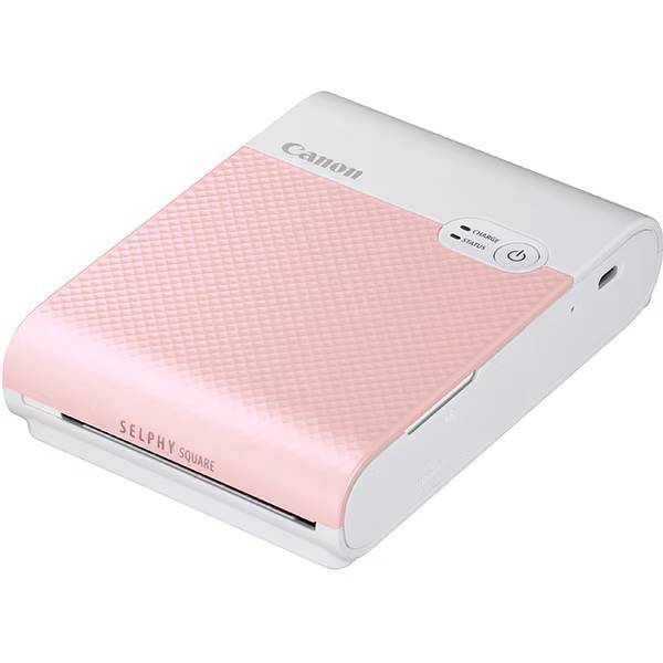◆新品 Canon キヤノン コンパクトフォトプリンター SELPHY SQUARE QX10(PK) [SELPHY(セルフィー)/スクエア/ピンク] 1点限り