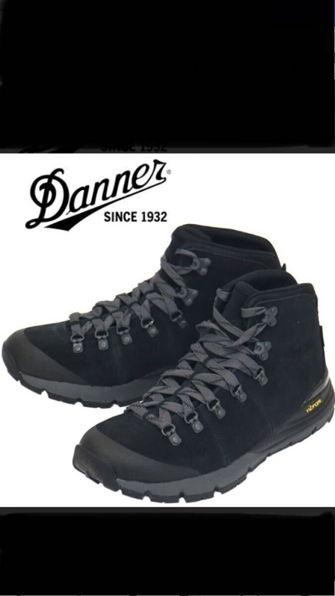 【DANNER】 ダナー MOUNTAIN600 WP マウンテン600 62297 JET BK/D.SHADOW US 8.5 26.5cm 送料込