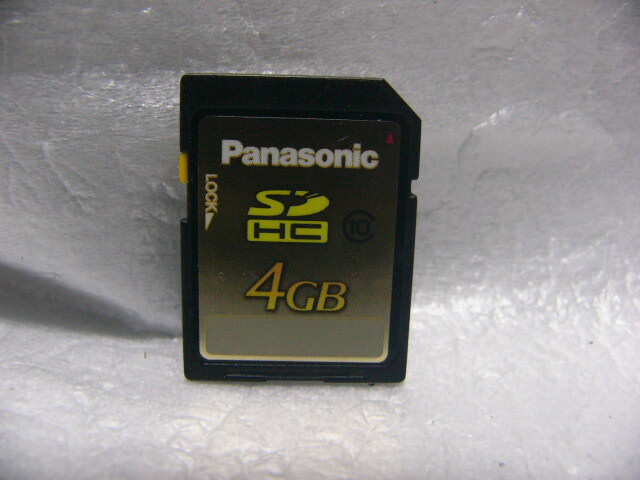 ★動作保証★ PANASONIC RP-SDWA04G 4GB SDHCメモリーカード CLASS10