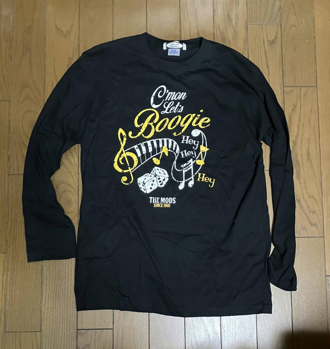 新品未使用　THE MODS　/　C’mon Lets Boogie 　ロングTシャツ（メンズLサイズ）