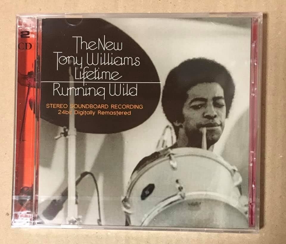 新品未開封　THE NEW TONY WILLIAMS LIFETIME / RUNNING WILD　２枚組