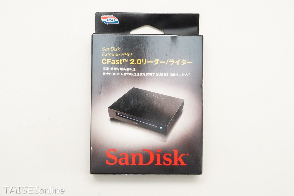 サンディスク エクストリームプロ CFast2.0 リーダー/ライター Extreme Pro CFast2.0 Reader SDDR-299 No.12 未使用品 　24082112
