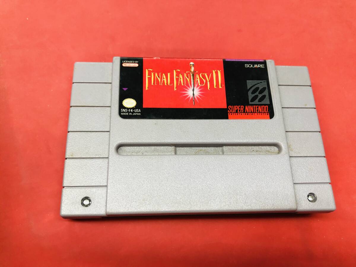 ファイナルファンタジーII FINAL FANTASY II SNES 同梱可！即決！大量出品中！！ 海外版 スーパーニンテンドー Super Nintendo