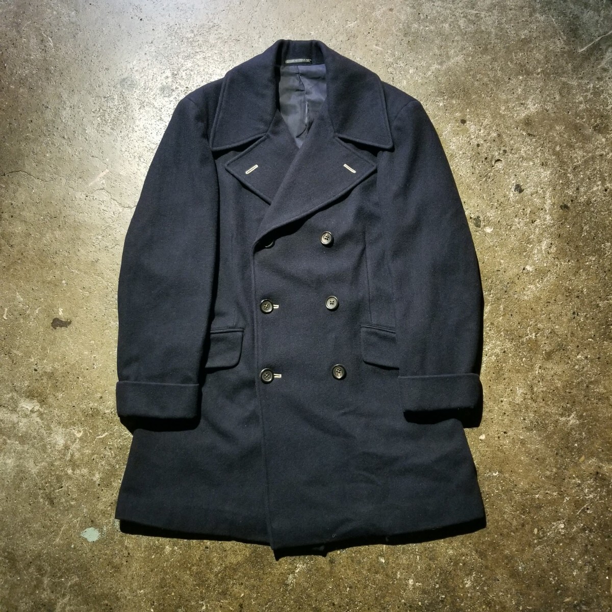 Yohji Yamamoto POUR HOMME 80s Pコート 1980s ヨウジヤマモトプールオム 丸ロゴ