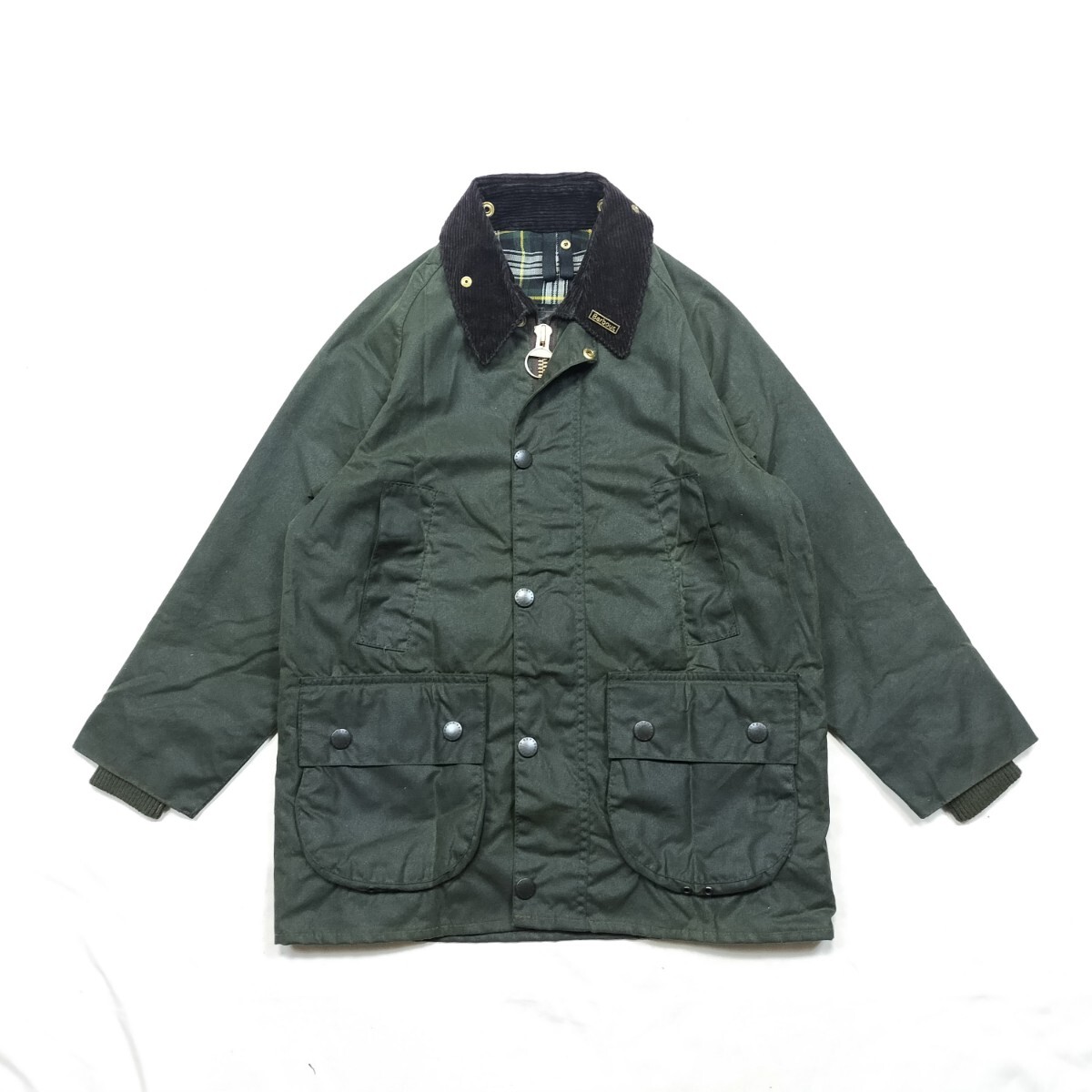 ほぼ新品　00s Barbour bedale c32 ビンテージ　バブアー　セージ　ビデイル 　デッドストック 英国製