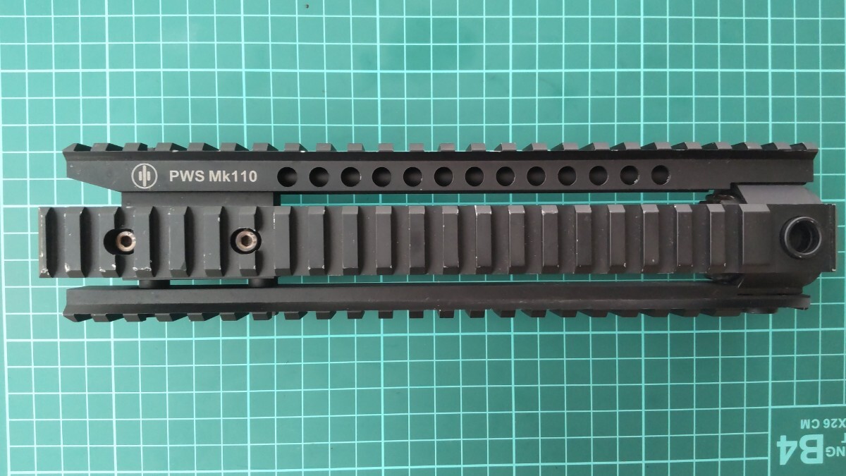 MAD BULL マッドブル PWS Mk110 レイル・ハンドガード BK P02-010BK 