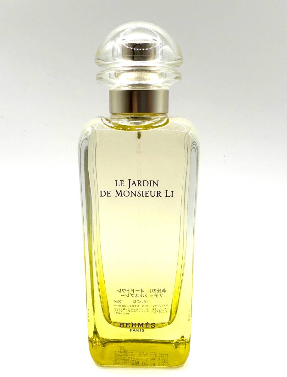 ★エルメス香水・LE JARDIN DE MONSIEUR LI《李氏の庭》EDT.100ml SPRAY・未使用・開封展示/保管品/箱無・日本語表記