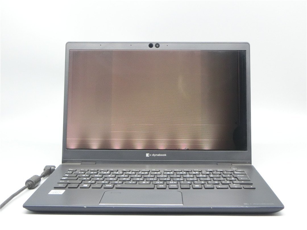 TOSHIBA　G83/FR　Core10世代i5　　通電します　液晶割れ　表示不良　詳細不明　　ジャンク扱い 　送料無料