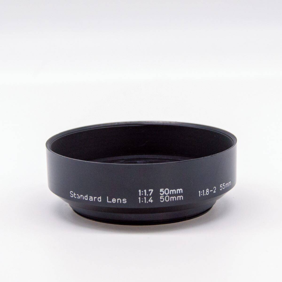 ASAHI PENTAX ペンタックス Standard Lens 1:1.7 50mm 1:1.4 50mm 1:1.8-2 55mm レンズフード φ49