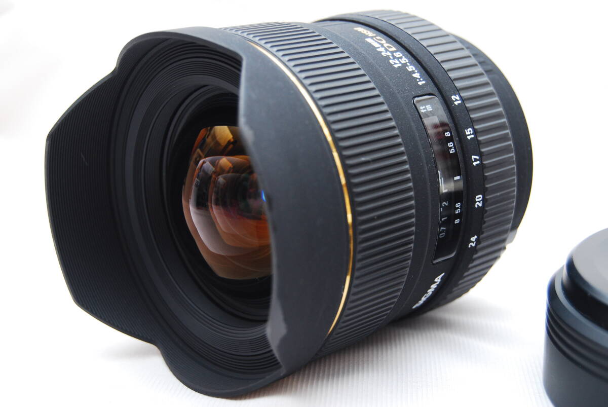 ★美品　シグマ 12-24mm F4.5-5.6 EX DG ASPHERICAL　キャノン用★