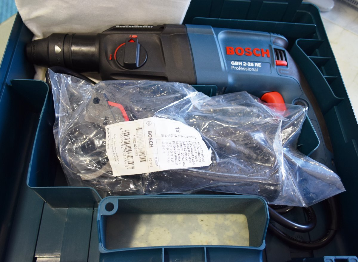 【Bosch 】Professional (ボッシュ) // SDSプラス //ハンマードリル // GBH 2-26RE ///100V/未使用品(展示品)