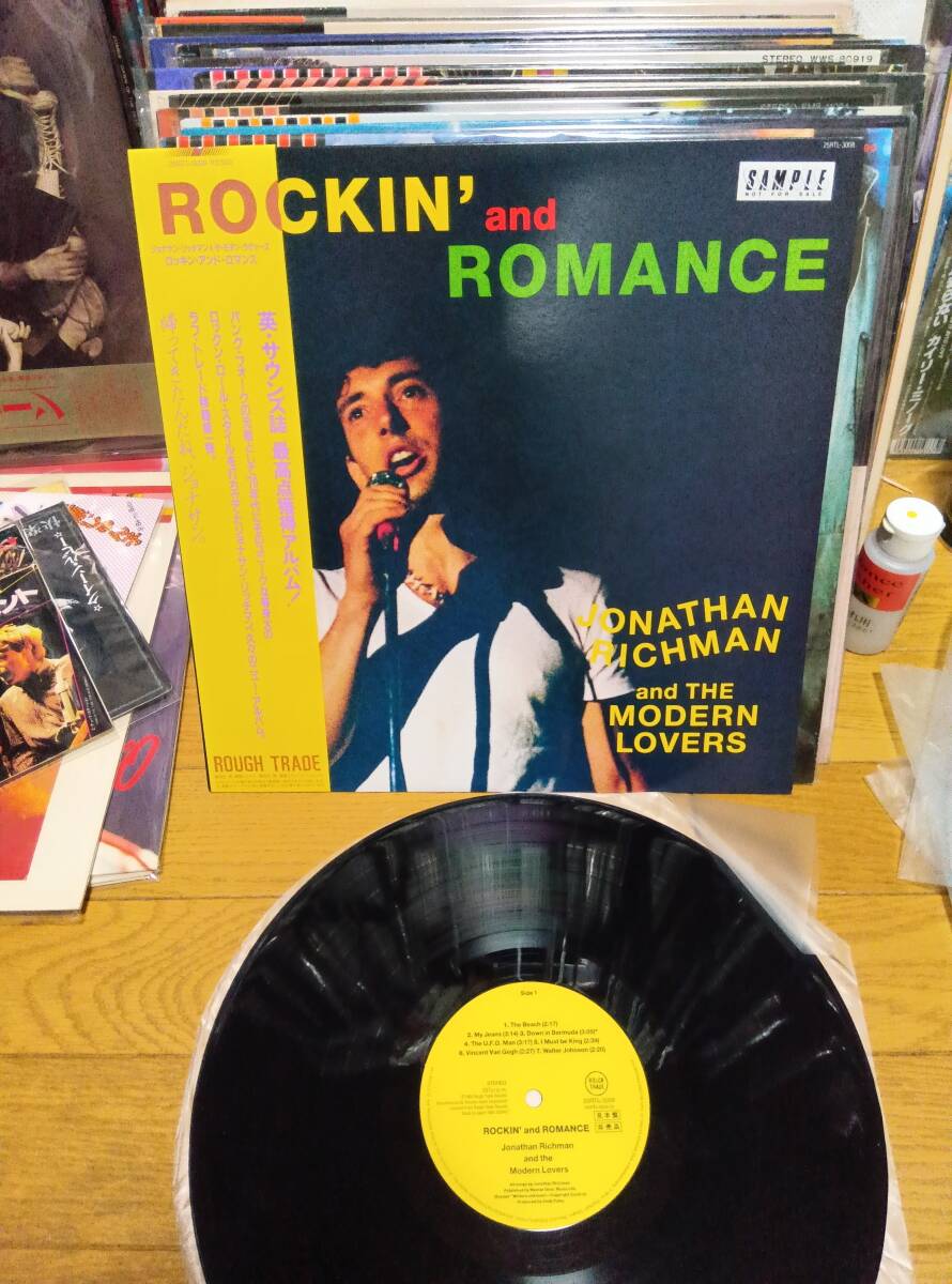 JONASAN RICHMAN and the MODERN LOVERS ジョナサン リッチマン LP見本盤 美品