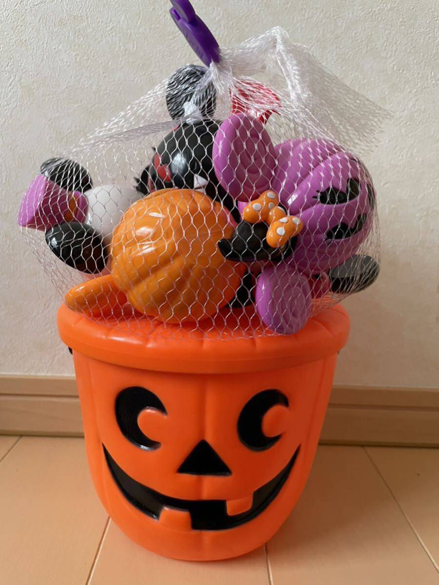 ディズニー ハロウィン バケツ カボチャ 小物入れ オーナメント
