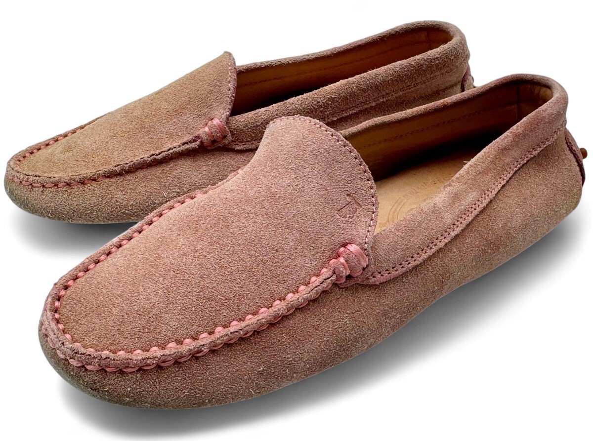 TOD'S トッズ 靴 ローファー スウェード レディース