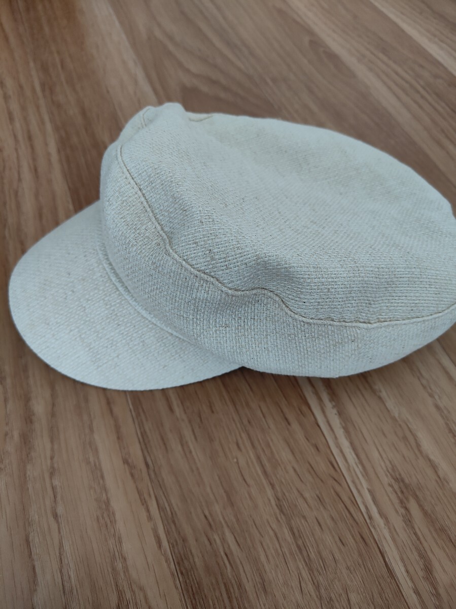 ユナイテッドアローズ(UNITED ARROWS)麻混コットンキャスケット 56cm