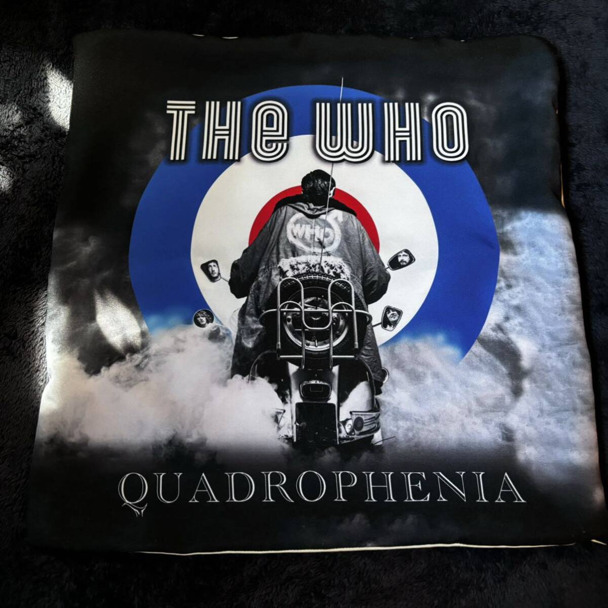 ザ・フー The Who クッションカバー Vespa ベスパ Oasis THE JAM オアシス モッズパーカー さらば青春の光 GSスクーター