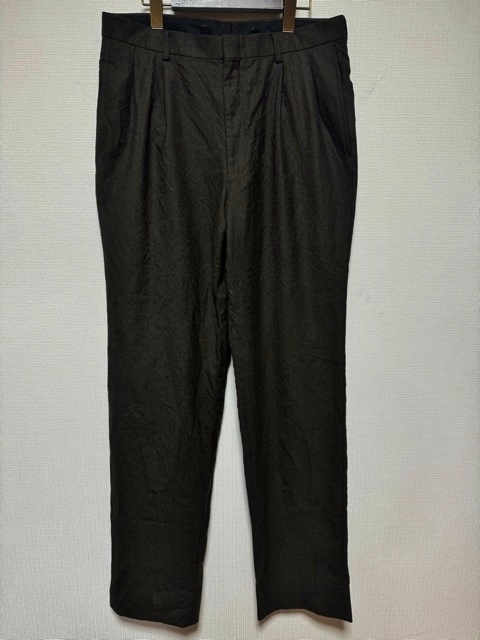 日本製 JAPAN MADE 3.5万円 秋冬 ブルックスブラザーズ brooks brothers ウール トラウザーズ パンツ ウールパンツ スラックス メンズ wool