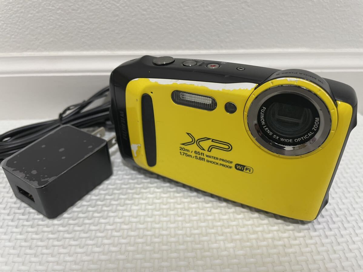 【動作良好】FUJIFILM　FINEPIX　XP130　充電器付き